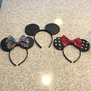 Handmade Mickey/Minnie ears